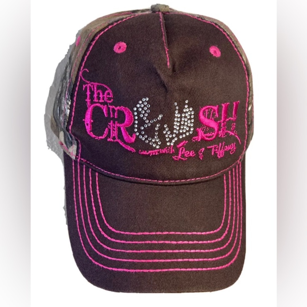 The Crush With Lee & Tiffany Realtree Camo Rhinestone Studded Baseball Cap Hat